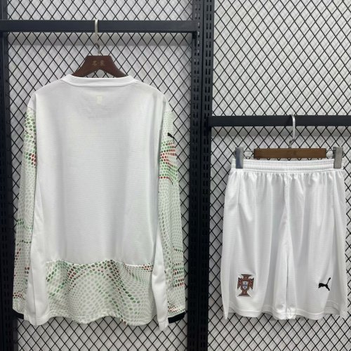 Portugal 2025 Away Long Sleeve Jersey and Short Kit