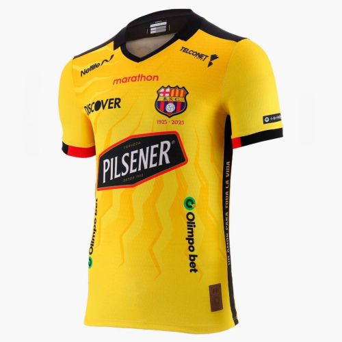 Thai Version Barcelona SC 2025 Home Centenary Jersey