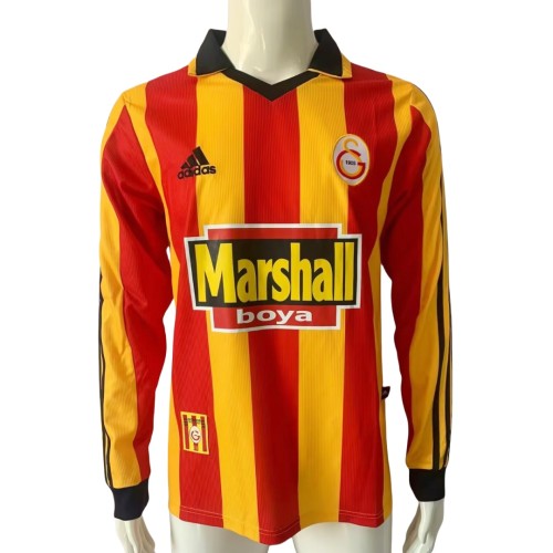 Galatasaray 1999/2000 Home Long Sleeve Retro Jersey