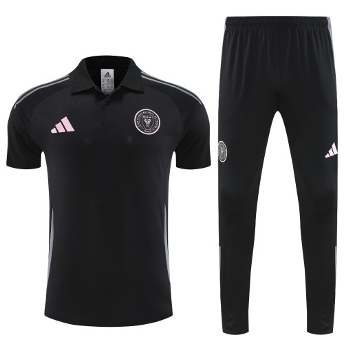 Inter Miami CF 25/26 Polo and Pants Set Black