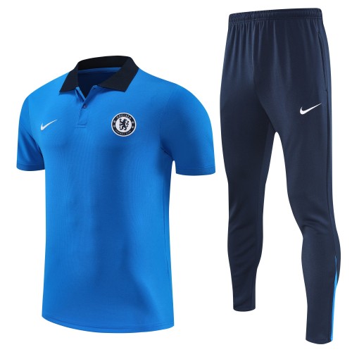 Chelsea 25/26 Polo and Pants Set Blue