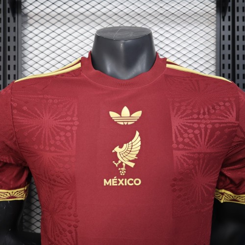 Player Version Mexico 2025 Gold Cup Authentic Jersey