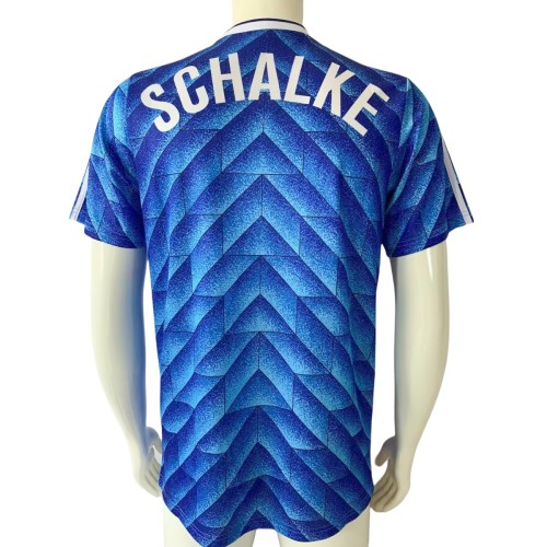 Schalke 04 1988/1989 Home Retro Jersey