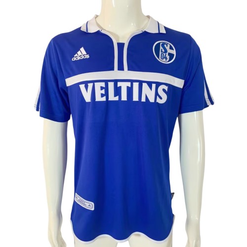Schalke 04 2000/2001 Home Retro Jersey