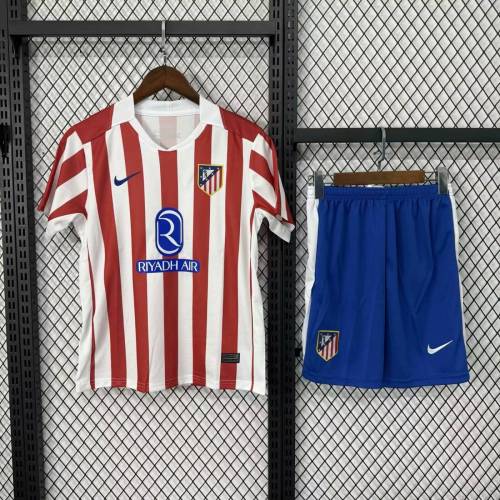 Atlético de Madrid 25/26 Home Jersey and Short Kit