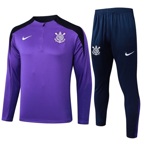 Corinthians 24/25 Half-Zip Training Top and Pants Set B1002