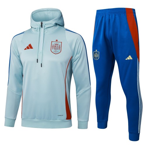Spain 2025 Half-Zip Hoodie and Pants Set F618