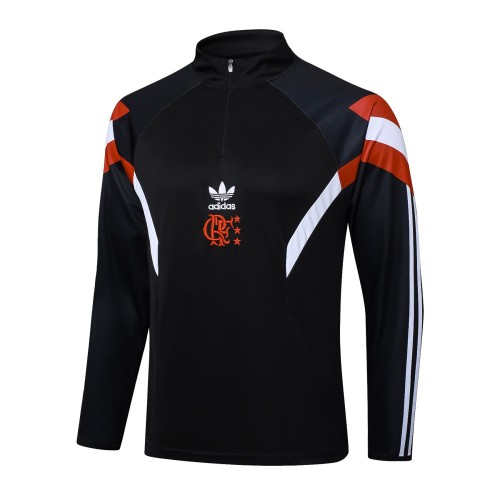 Flamengo 24/25 Retro Half-Zip Training Top and Pants Set B1001