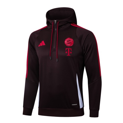 Bayern Munich 24/25 Half-Zip Hoodie and Pants Set F616
