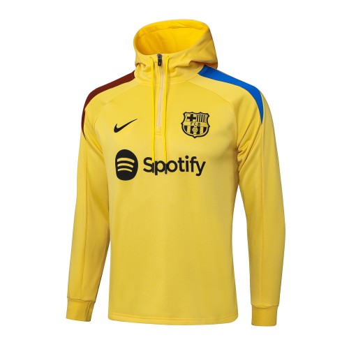 Barcelona 24/25 Half-Zip Hoodie and Pants Set F619