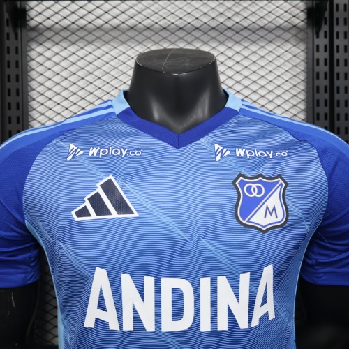 Player Version Millonarios FC 25/26 Home Authentic Jersey