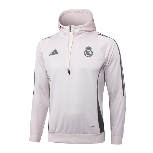 Real Madrid 24/25 Half-Zip Hoodie and Pants Set F610