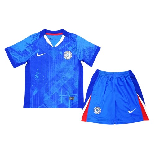 Kids Chelsea 25/26 Home Jersey and Short Kit