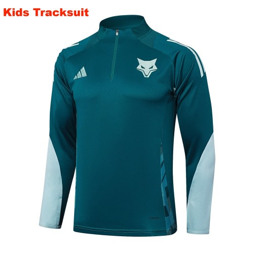Kids Cruzeiro 24/25 Half-Zip Training Sweatshirt and Pants Set E982