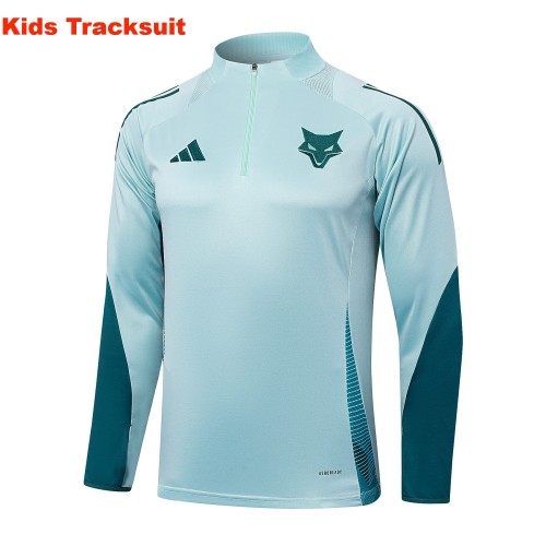 Kids Cruzeiro 24/25 Half-Zip Training Sweatshirt and Pants Set E981