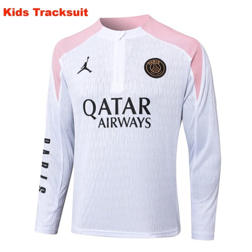 Player Version Kids PSG 24/25 Half-Zip Training Sweatshirt and Pants Set E984