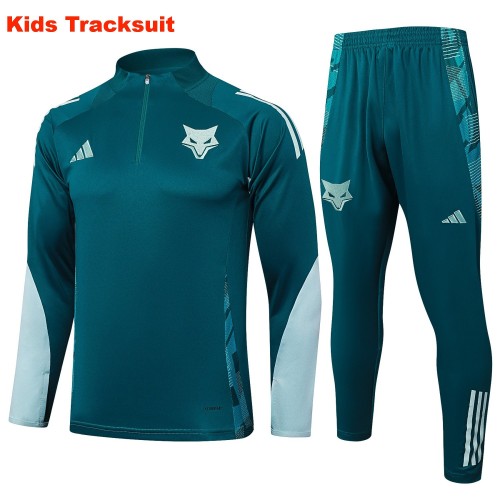 Kids Cruzeiro 24/25 Half-Zip Training Sweatshirt and Pants Set E982