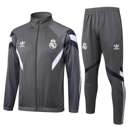 Real Madrid 24/25 Retro Training Jacket and Pants Set A836