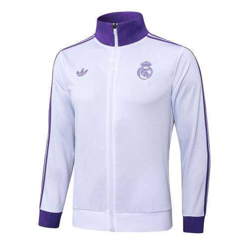 Real Madrid 24/25 Retro Training Jacket and Pants Set A873