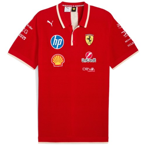 Scuderia Ferrari F1 2025 Team Polo