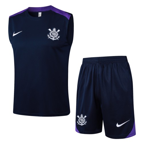 Corinthians 24/25 Sleeveless Jersey and Shorts Set D1303