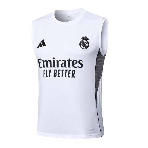 Real Madrid 25/26 Sleeveless Jersey and Shorts Set D2501