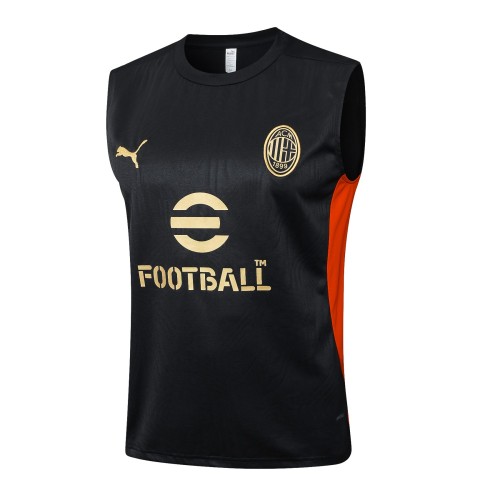 AC Milan 24/25 Sleeveless Jersey and Shorts Set D1301