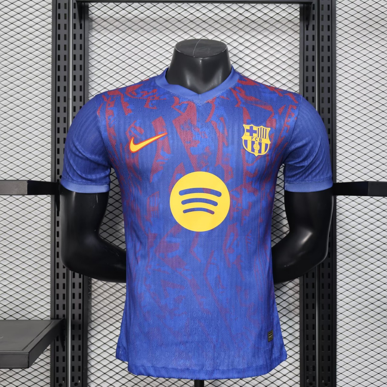 J*i様 FC Barcelona special edition M CJ X NIKE X FC BARCELONA RETRO 2000/01 HOME SKELETON JERSEY