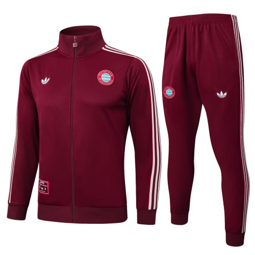 Bayern Munich 25/26 Retro Training Jacket and Pants Set A2506