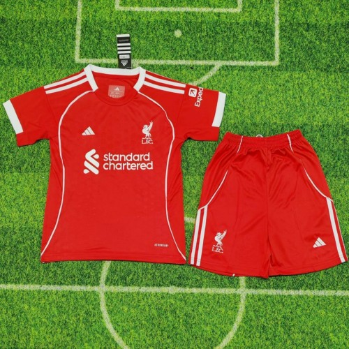 Liverpool 25/26 Home Jersey and Short Kit