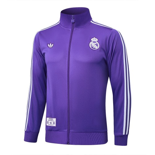 Real Madrid 25/26 Retro Training Jacket and Pants Set A2504