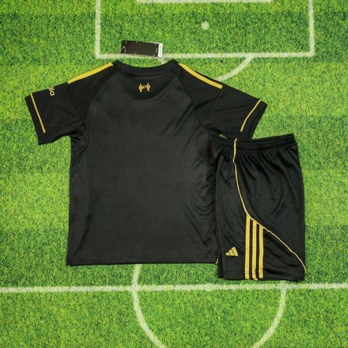 Kids Liverpool 25/26 Goalkeeper Jersey and Short Kit