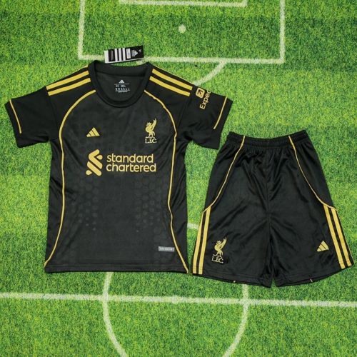 Liverpool 25/26 Goalkeeper Jersey and Short Kit