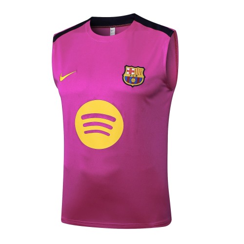 Barcelona 25/26 Sleeveless Jersey and Shorts Set D2509