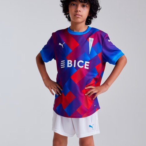 Kids Universidad Católica 2025 Third Jersey and Short Kit