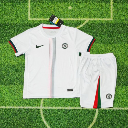 Kids Chelsea 25/26 Away Jersey and Short Kit