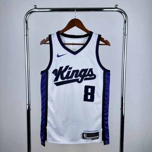 Men's 2024 Zach LaVine Home White Team Jersey