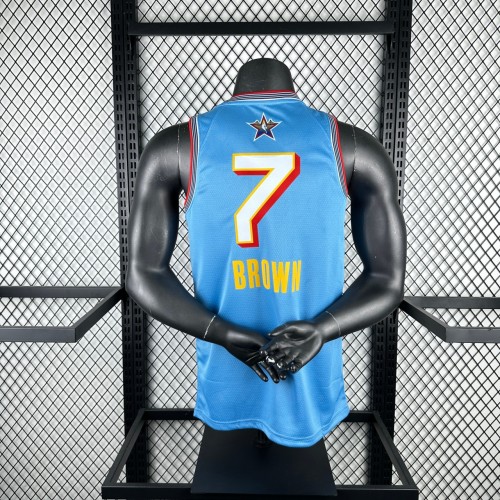 Western Conference All-Star 2025 Jaylen Brown Team Jersey