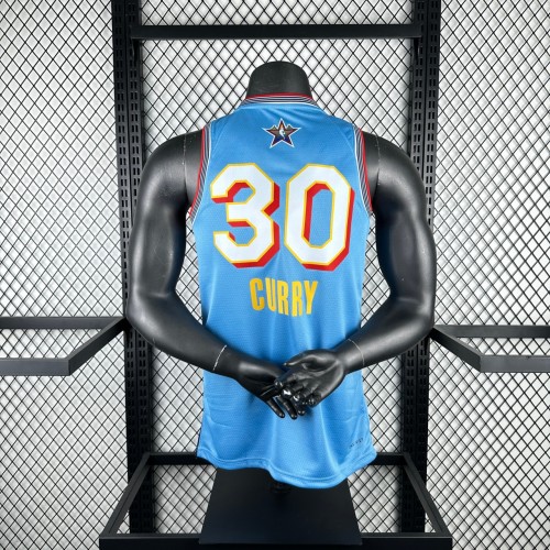 Western Conference All-Star 2025 Stephen Curry Team Jersey