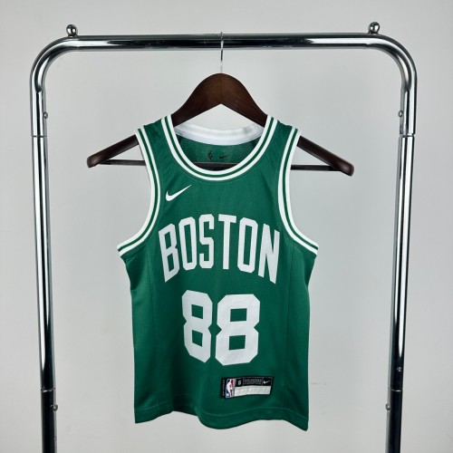 Youth Neemias Queta Green Team Jersey