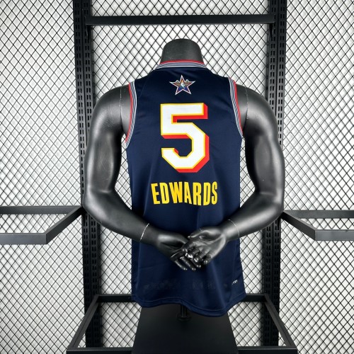 Eastern Conference All-Star 2025 Anthony Edwards Team Jersey