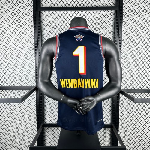Eastern Conference All-Star 2025 Victor Wembanyama Team Jersey