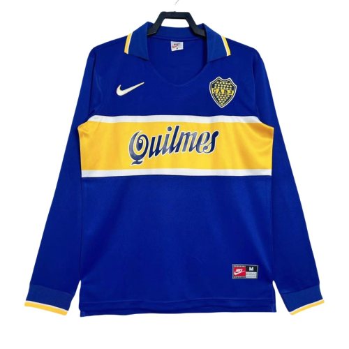 Boca Juniors 1996/1997 Home Long Sleeve Retro Jersey