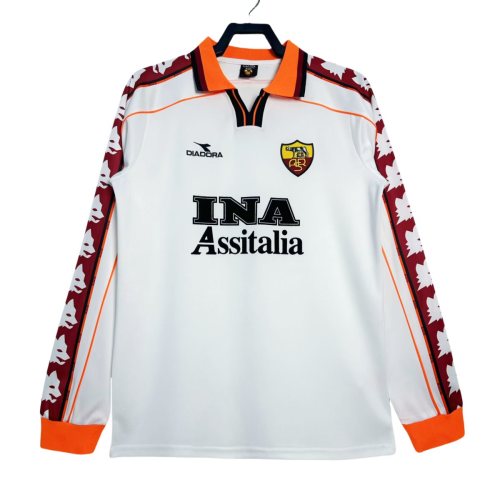 AS Roma 1998/1999 Away Long Sleeve Retro Jersey