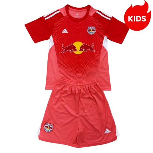 Kids New York Red Bulls 2025 Goalkeeper Jersey and Short Kit