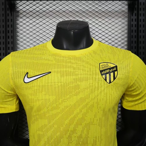 Player Version Al-Ittihad FC 25/26 Pre Match Authentic Jersey