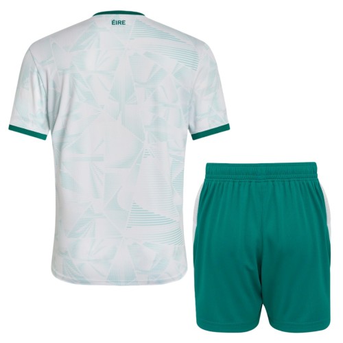 Kids Ireland 2025 Away Jersey and Short Kit