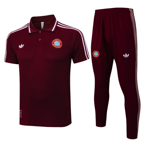 Bayern Munich 25/26 Retro Polo and Pants Set C2514