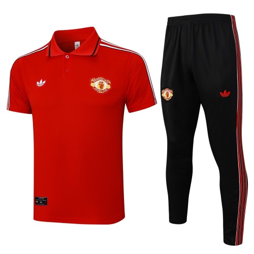 MUFC 25/26 Retro Polo and Pants Set C2506