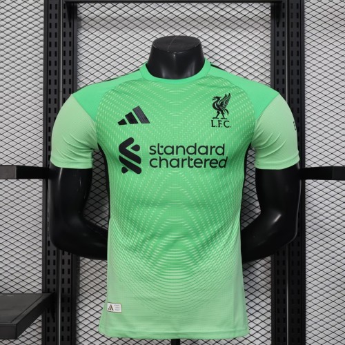 Player Version Liverpool 25/26 Goalkeeper Authentic Jersey